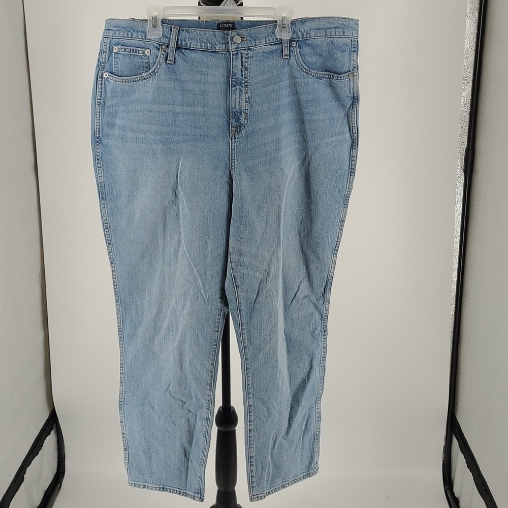 J. Crew Size 35 Light Wash High-Rise Classic Vintage Jeans